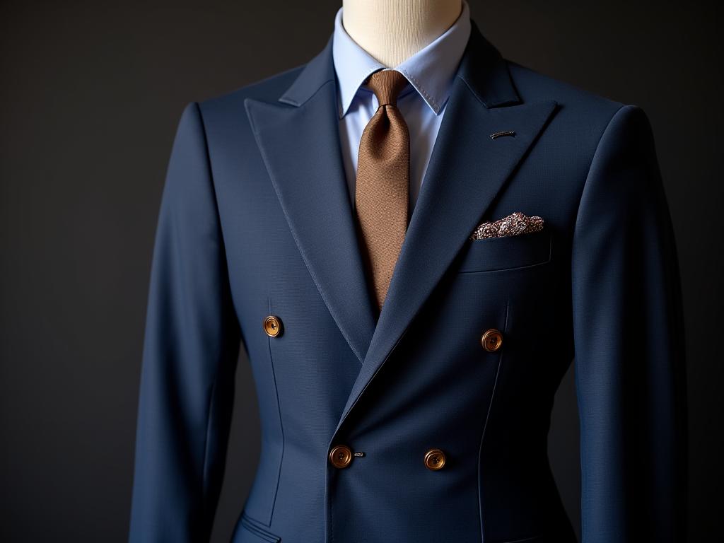 Costume pour homme sur mesure, coupe impeccable